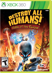 Destroy All Humans! Path of the Furon - Box - Front - Reconstructed Image