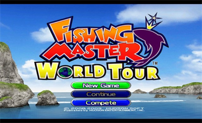 Fishing Master: World Tour - Screenshot - Game Title Image