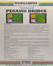Pegasus Bridge - Box - Back Image