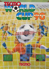 Tecmo World Cup '90 - Advertisement Flyer - Front Image