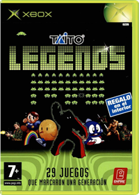 Taito Legends - Box - Front - Reconstructed Image