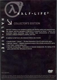 Half Life 2: Collector's Edition - Box - Back Image