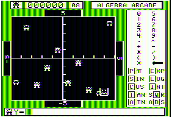 Algebra Arcade