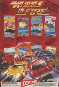 Wheels of Fire - Advertisement Flyer - Front