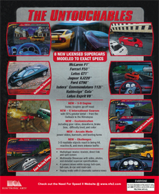 Need for Speed II - Box - Back - Reconstructed Image