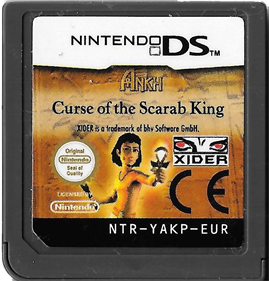 Ankh: Curse of the Scarab King - Cart - Front Image