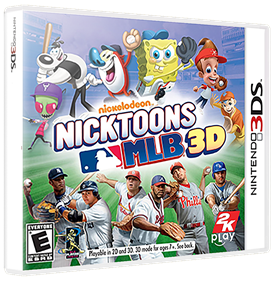 Nicktoons MLB 3D - Box - 3D Image