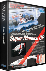 Super Monaco GP - Box - 3D Image