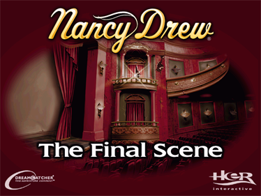 Nancy Drew: The Final Scene - Screenshot - Game Title Image