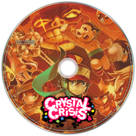 Crystal Crisis - Fanart - Disc Image