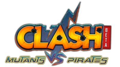 Clash: Mutants Vs Pirates - Clear Logo Image