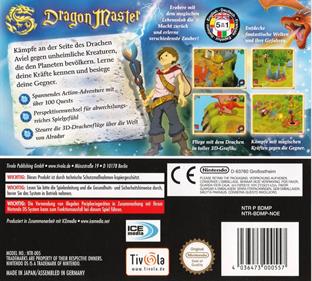 Dragon Master - Box - Back Image