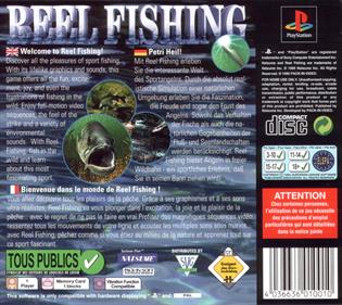 Reel Fishing - Box - Back Image