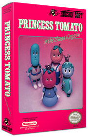 Princess Tomato in the Salad Kingdom - Box - 3D Image
