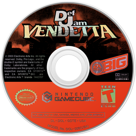 Def Jam Vendetta - Disc Image