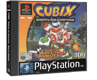 Cubix: Robots for Everyone: Race 'n Robots - Box - 3D Image