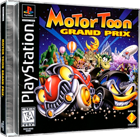Motor Toon Grand Prix - Box - 3D Image