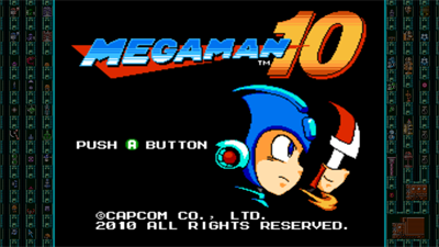 Mega Man 10 - Screenshot - Game Title Image