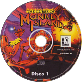 The Curse of Monkey Island - Disc Image