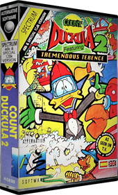 Count Duckula 2 featuring Tremendous Terence - Box - 3D Image