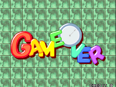 Super Puzzle Bobble - Screenshot - Game Over Image