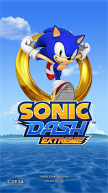 Sonic Dash Extreme - Screenshot - Game Title Image