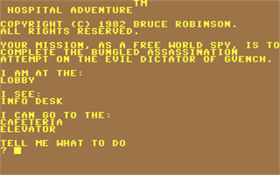 Hospital Adventure (Mogul) - Screenshot - Gameplay Image