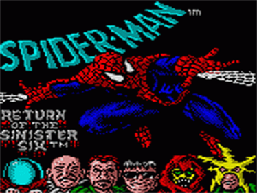 Spider-Man: Return of the Sinister Six - Screenshot - Game Title Image
