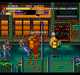 Flash in Streets of Rage 2