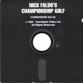 Nick Faldo's Championship Golf - Disc Image