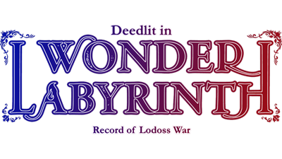 Record of Lodoss War: Deedlit in Wonder Labyrinth - Clear Logo Image