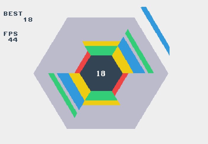 Hextris for Amiga 500