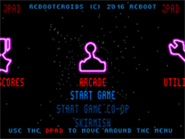 Rebooteroids - Screenshot - Game Title Image