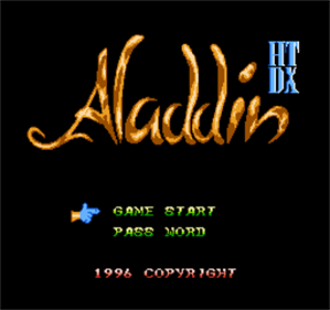 Aladdin Deluxe - Screenshot - Game Title Image