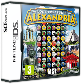 The Lost Treasures of Alexandria - Box - 3D Image