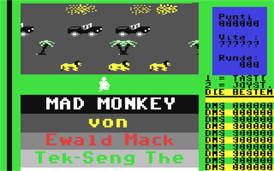 Mad Monkey - Screenshot - Game Title Image