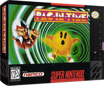 Pac-in-Time - Box - 3D Image