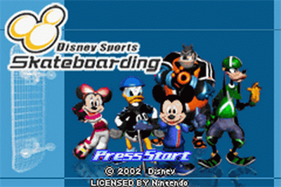 2 Disney Games: Disney Sports: Football & Disney Sports: Skateboarding - Screenshot - Game Title Image