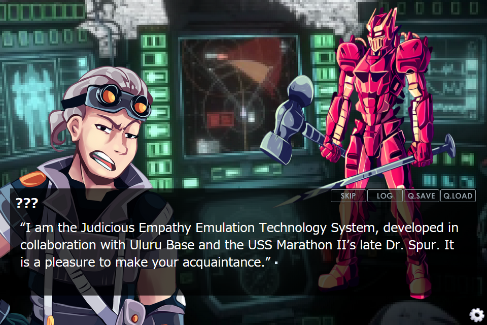 Mech_Romancer: A Transhumanist Robot Dating Simulator