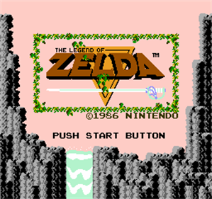 The Legend of Zelda Multiplayer - Screenshot - Game Title Image