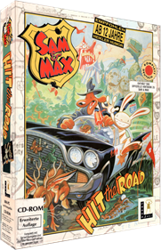 Sam & Max Hit the Road - Box - 3D Image