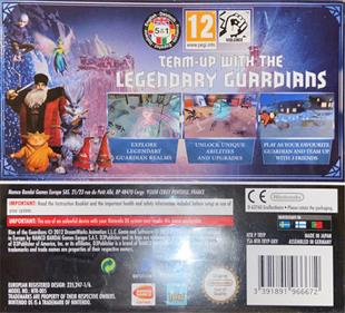 Rise of the Guardians: The Video Game - Box - Back Image