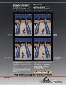Alley Master - Advertisement Flyer - Back Image