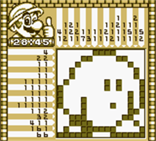 Mario's Picross X - Screenshot - Gameplay Image