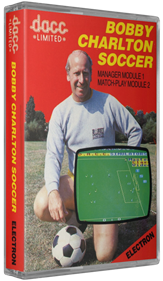 Bobby Charlton Soccer - Box - 3D Image