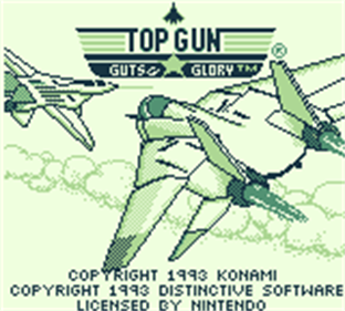 Top Gun: Guts & Glory - Screenshot - Game Title Image