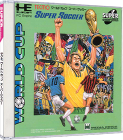 Tecmo World Cup Super Soccer - Box - 3D Image