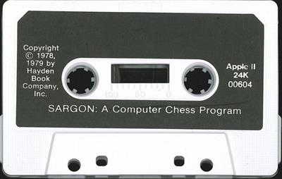 SARGON: A Computer Chess Program - Cart - Front Image