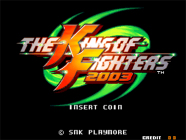 The King of Fighters 2003 - Screenshot - Game Title Image