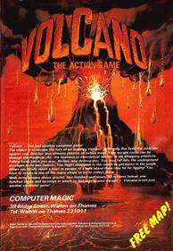 Volcano: The Action Game - Advertisement Flyer - Front Image